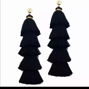 Women fringe earring